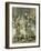 Illustrations for the Adventures of Baron Munchausen, 19th Century-Alphonse Adolf Bichard-Framed Giclee Print