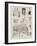 Illustrations from Paris Brillant-null-Framed Giclee Print