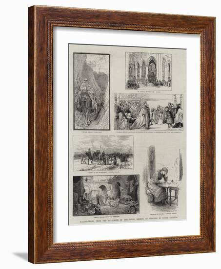 Illustrations from the Catalogue of the Royal Society of Painters in Water Colours-Carl Haag-Framed Giclee Print