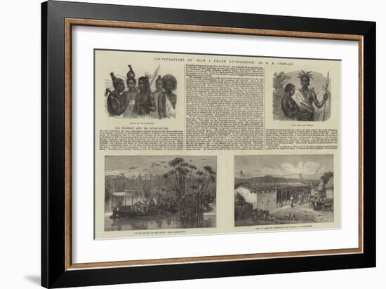 Illustrations of How I Found Livingstone-Johann Baptist Zwecker-Framed Giclee Print