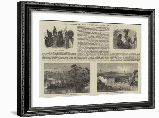 Illustrations of How I Found Livingstone-Johann Baptist Zwecker-Framed Giclee Print