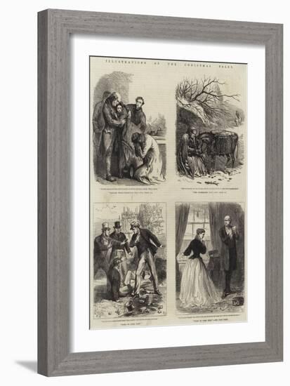 Illustrations of the Christmas Tales-null-Framed Giclee Print