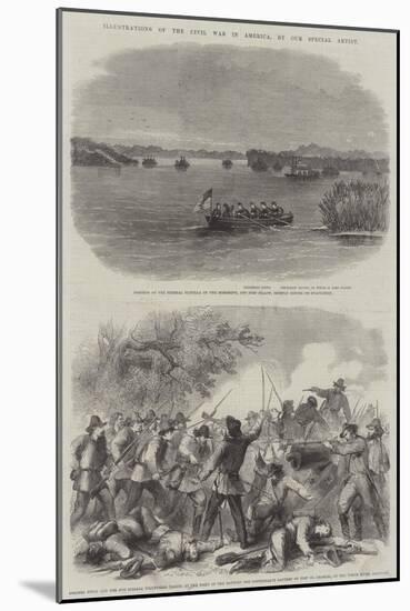 Illustrations of the Civil War in America-null-Mounted Giclee Print