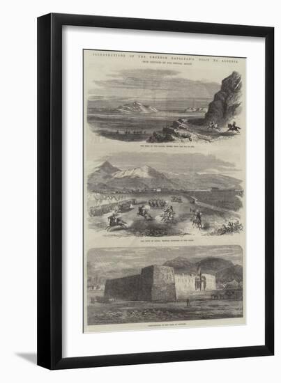 Illustrations of the Emperor Napoleon's Visit to Algeria-null-Framed Giclee Print