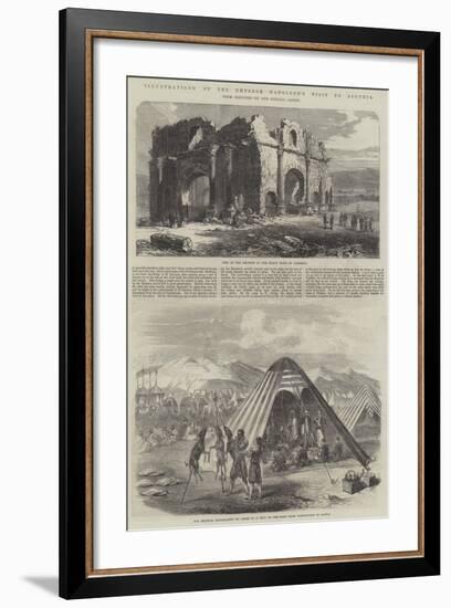 Illustrations of the Emperor Napoleon's Visit to Algeria-null-Framed Giclee Print