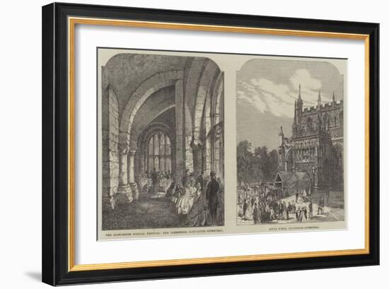 Illustrations of the Gloucester Musical Festival-null-Framed Giclee Print