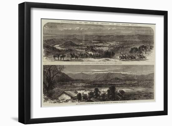 Illustrations of the War in America-null-Framed Giclee Print