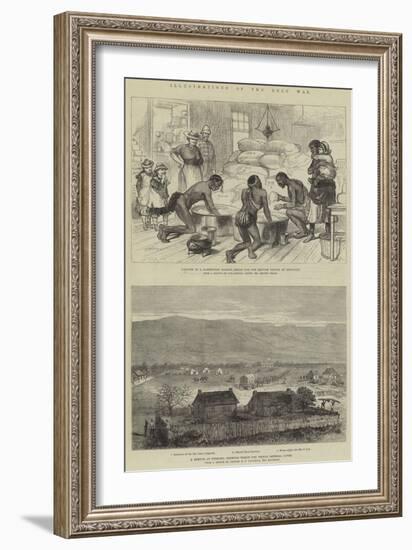 Illustrations of the Zulu War-null-Framed Giclee Print
