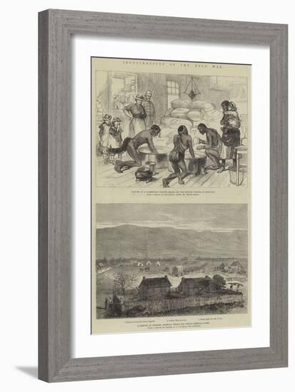 Illustrations of the Zulu War-null-Framed Giclee Print