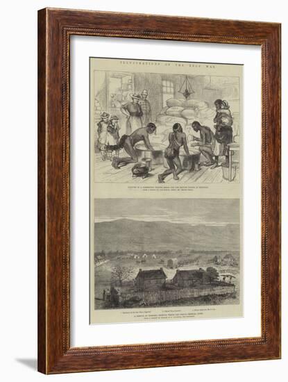 Illustrations of the Zulu War-null-Framed Giclee Print