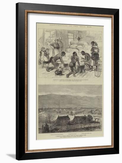 Illustrations of the Zulu War-null-Framed Giclee Print