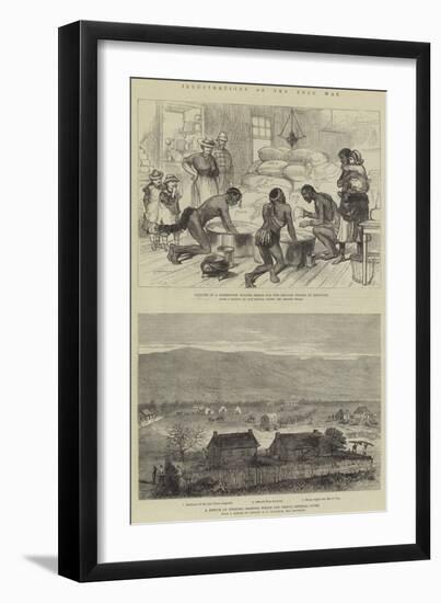 Illustrations of the Zulu War-null-Framed Giclee Print