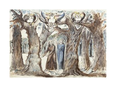 The drawings for Dantes Divine Comedy William Blake