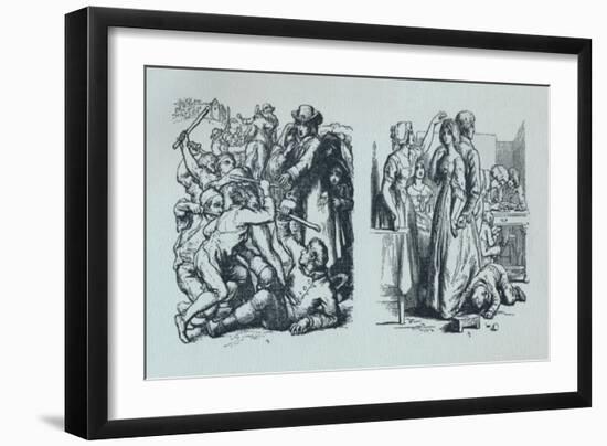 'Illustrations to 'The Vicar of Wakefield' (Goldsmith).', c1800-1860, (1923)-William Mulready-Framed Giclee Print
