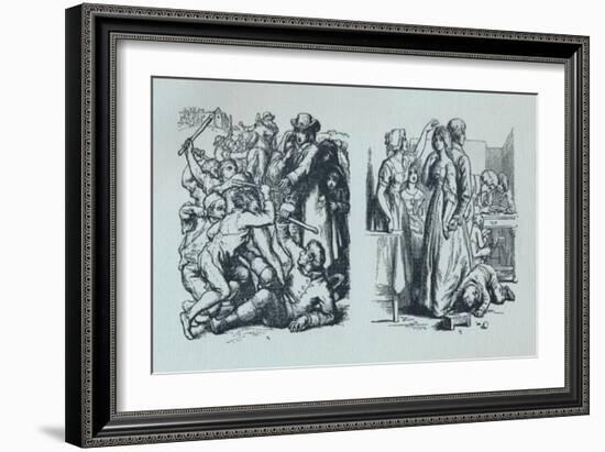 'Illustrations to 'The Vicar of Wakefield' (Goldsmith).', c1800-1860, (1923)-William Mulready-Framed Giclee Print