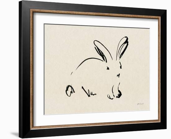 Illustrative Bunny I-Yvette St. Amant-Framed Art Print