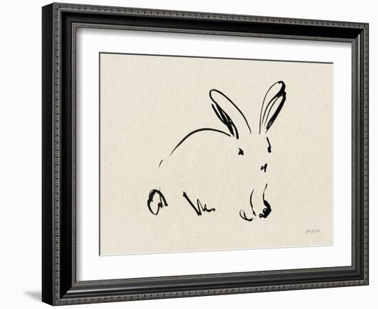 Illustrative Bunny I-Yvette St. Amant-Framed Art Print
