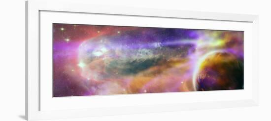 Illustrative Representation of the Universe-null-Framed Photographic Print