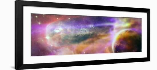 Illustrative Representation of the Universe-null-Framed Photographic Print