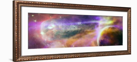 Illustrative Representation of the Universe-null-Framed Photographic Print