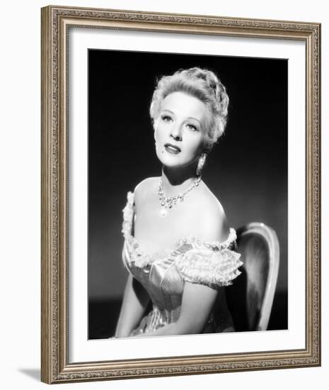 Ilona Massey-null-Framed Photo