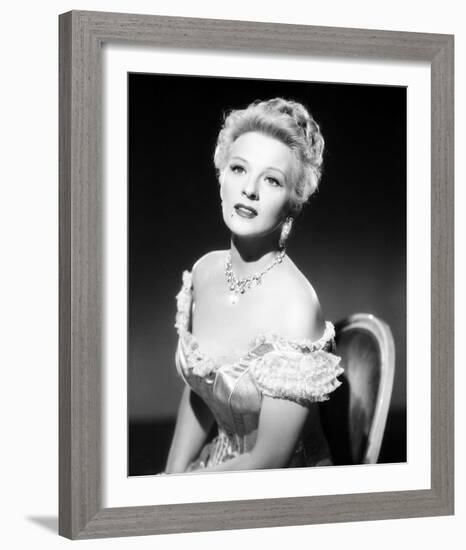 Ilona Massey-null-Framed Photo