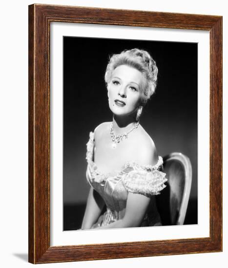 Ilona Massey-null-Framed Photo