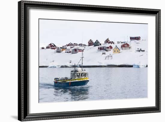 Ilulissat, Greenland,Denmark, Polar Regions-Sergio Pitamitz-Framed Photographic Print