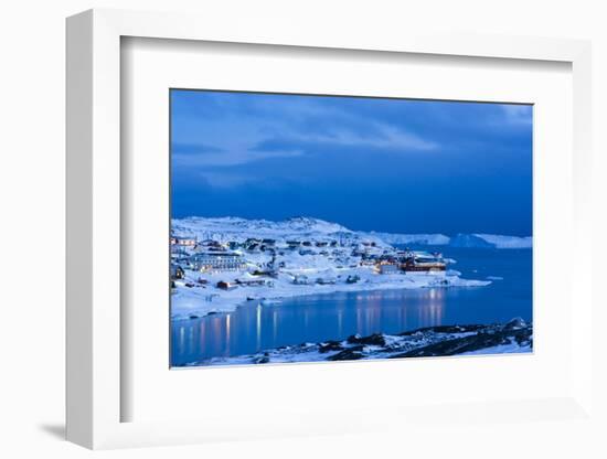 Ilulissat, Greenland, Denmark, Polar Regions-Sergio Pitamitz-Framed Photographic Print