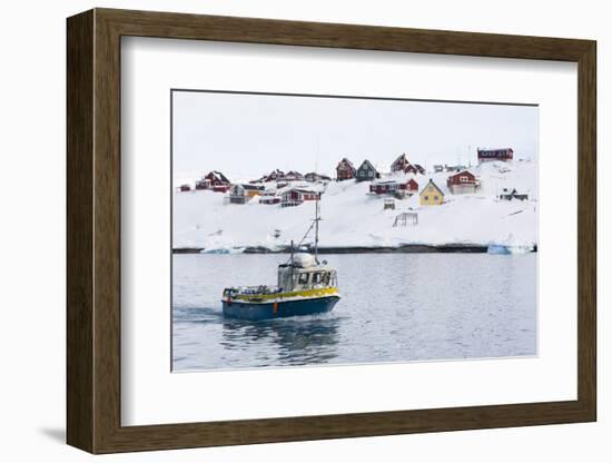 Ilulissat, Greenland,Denmark, Polar Regions-Sergio Pitamitz-Framed Photographic Print