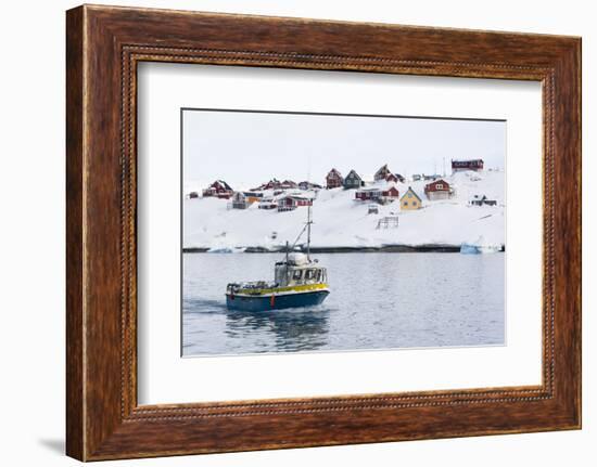 Ilulissat, Greenland,Denmark, Polar Regions-Sergio Pitamitz-Framed Photographic Print