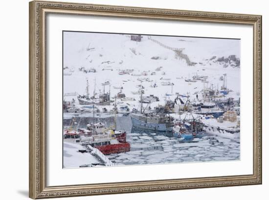 Ilulissat Harbour, Greenland, Denmark, Polar Regions-Sergio Pitamitz-Framed Photographic Print