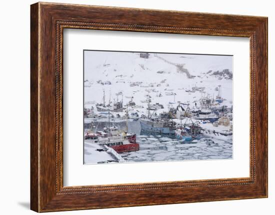 Ilulissat Harbour, Greenland, Denmark, Polar Regions-Sergio Pitamitz-Framed Photographic Print