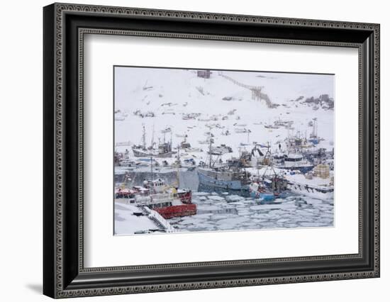 Ilulissat Harbour, Greenland, Denmark, Polar Regions-Sergio Pitamitz-Framed Photographic Print