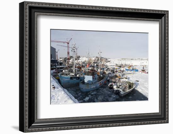 Ilulissat Harbour, Greenland, Denmark, Polar Regions-Sergio Pitamitz-Framed Photographic Print