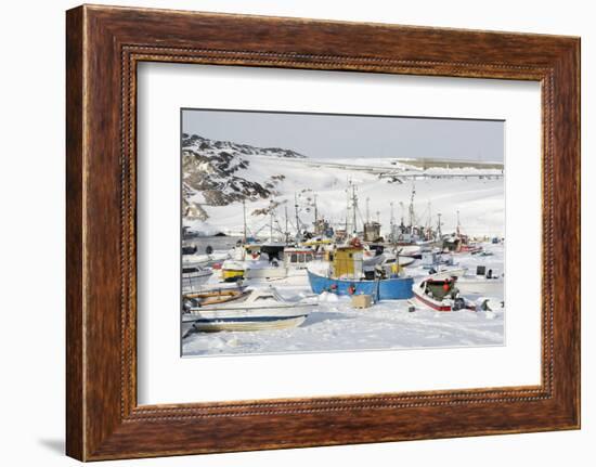Ilulissat Harbour, Greenland, Denmark, Polar Regions-Sergio Pitamitz-Framed Photographic Print