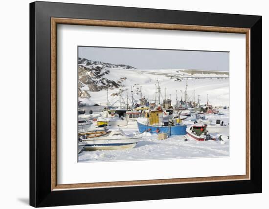 Ilulissat Harbour, Greenland, Denmark, Polar Regions-Sergio Pitamitz-Framed Photographic Print