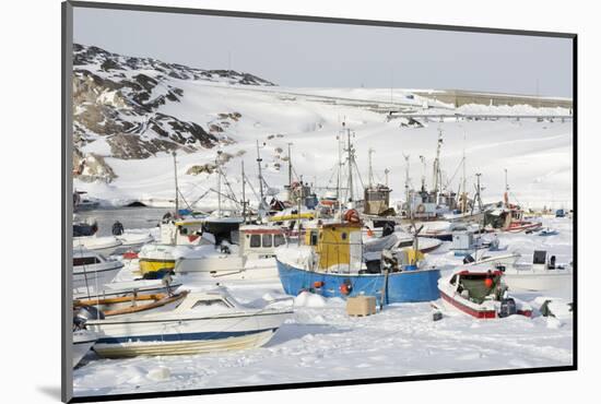 Ilulissat Harbour, Greenland, Denmark, Polar Regions-Sergio Pitamitz-Mounted Photographic Print