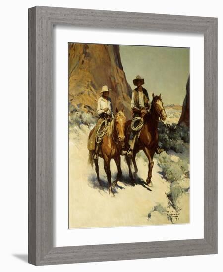 Ilustration for the Trusty Knaves, 1931-William Henry Dethlef Koerner-Framed Giclee Print