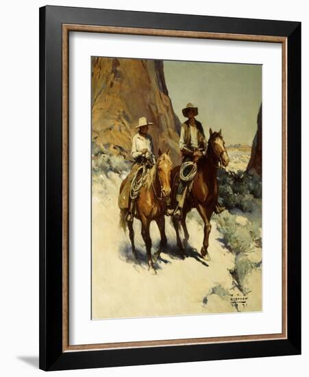 Ilustration for the Trusty Knaves, 1931-William Henry Dethlef Koerner-Framed Giclee Print