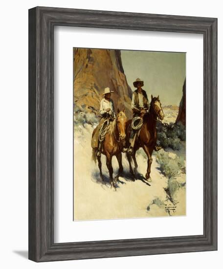 Ilustration for the Trusty Knaves, 1931-William Henry Dethlef Koerner-Framed Giclee Print