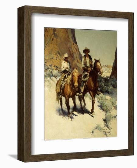 Ilustration for the Trusty Knaves, 1931-William Henry Dethlef Koerner-Framed Giclee Print