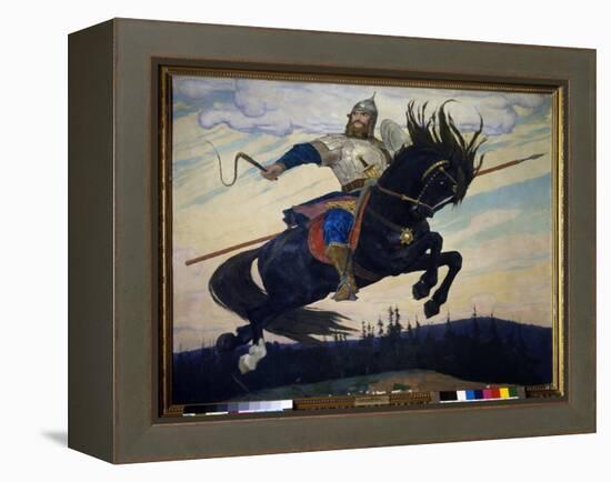 Ilya Mouromets (Elie De Mourom) (Ilya Muromets). Heros Legendaire Russe. Peinture De Viktor Mikhail-Victor Mikhailovich Vasnetsov-Framed Premier Image Canvas