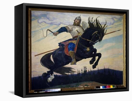 Ilya Mouromets (Elie De Mourom) (Ilya Muromets). Heros Legendaire Russe. Peinture De Viktor Mikhail-Victor Mikhailovich Vasnetsov-Framed Premier Image Canvas