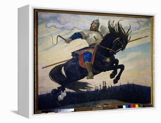 Ilya Mouromets (Elie De Mourom) (Ilya Muromets). Heros Legendaire Russe. Peinture De Viktor Mikhail-Victor Mikhailovich Vasnetsov-Framed Premier Image Canvas