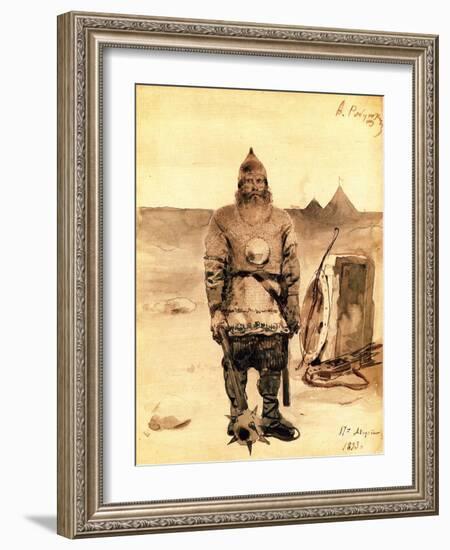 Ilya Muromets, 1893-Andrei Petrovich Ryabushkin-Framed Giclee Print