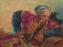 Ivan the Terrible and His Son Ivan on Nov-Ilya Yefimovich Repin-Art Print