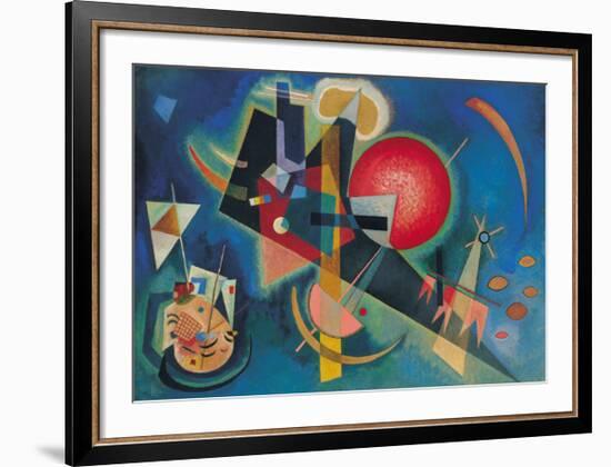 Im Blau-Wassily Kandinsky-Framed Art Print