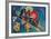 Im Blau-Wassily Kandinsky-Framed Art Print