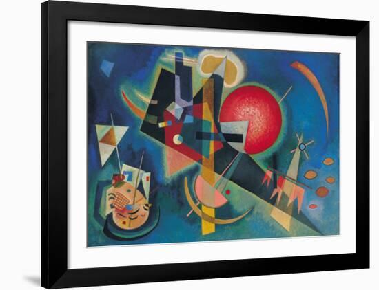 Im Blau-Wassily Kandinsky-Framed Art Print